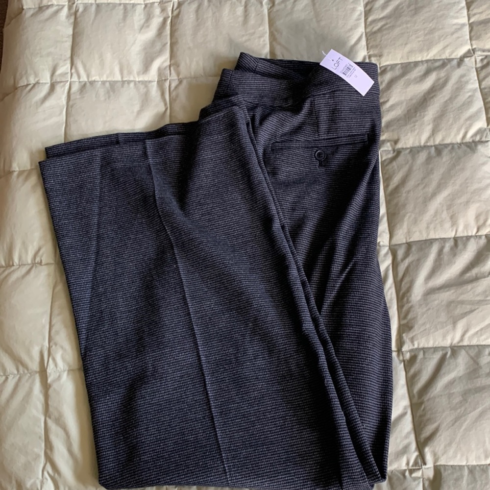 Wide leg trouser pants no stretch!